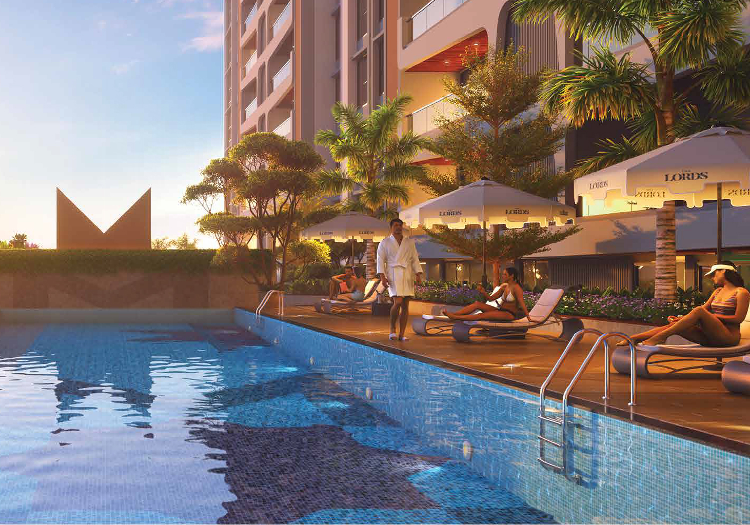 Exterior view of Pristine The Lords &mdash; photo gallery, images, brochure, amenities, cost sheet, price breakup, availability details, RERA number, RERA certificate, possession date, layout plan, logo, floor plan, master plan, and location map showcasing project highlights and features.